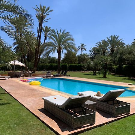 Villa Avec Piscine Privatisee A La Palmeraie Marrakesch Exterior foto