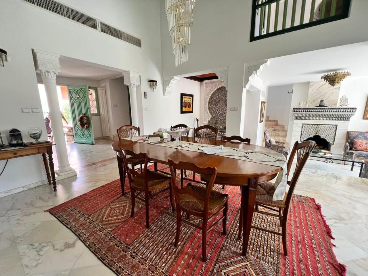 Villa Avec Piscine Privatisee A La Palmeraie Marrakesch Exterior foto