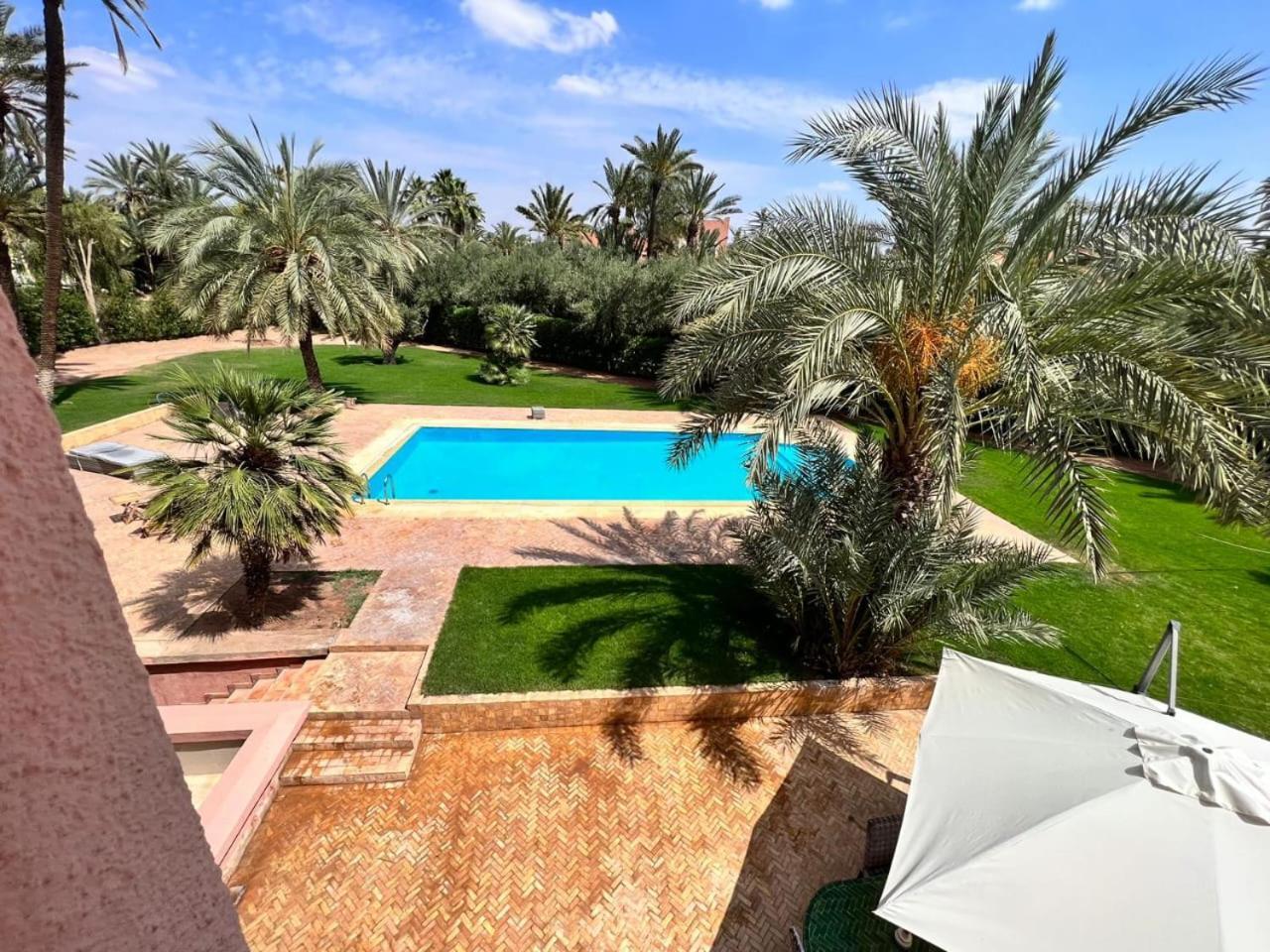 Villa Avec Piscine Privatisee A La Palmeraie Marrakesch Exterior foto