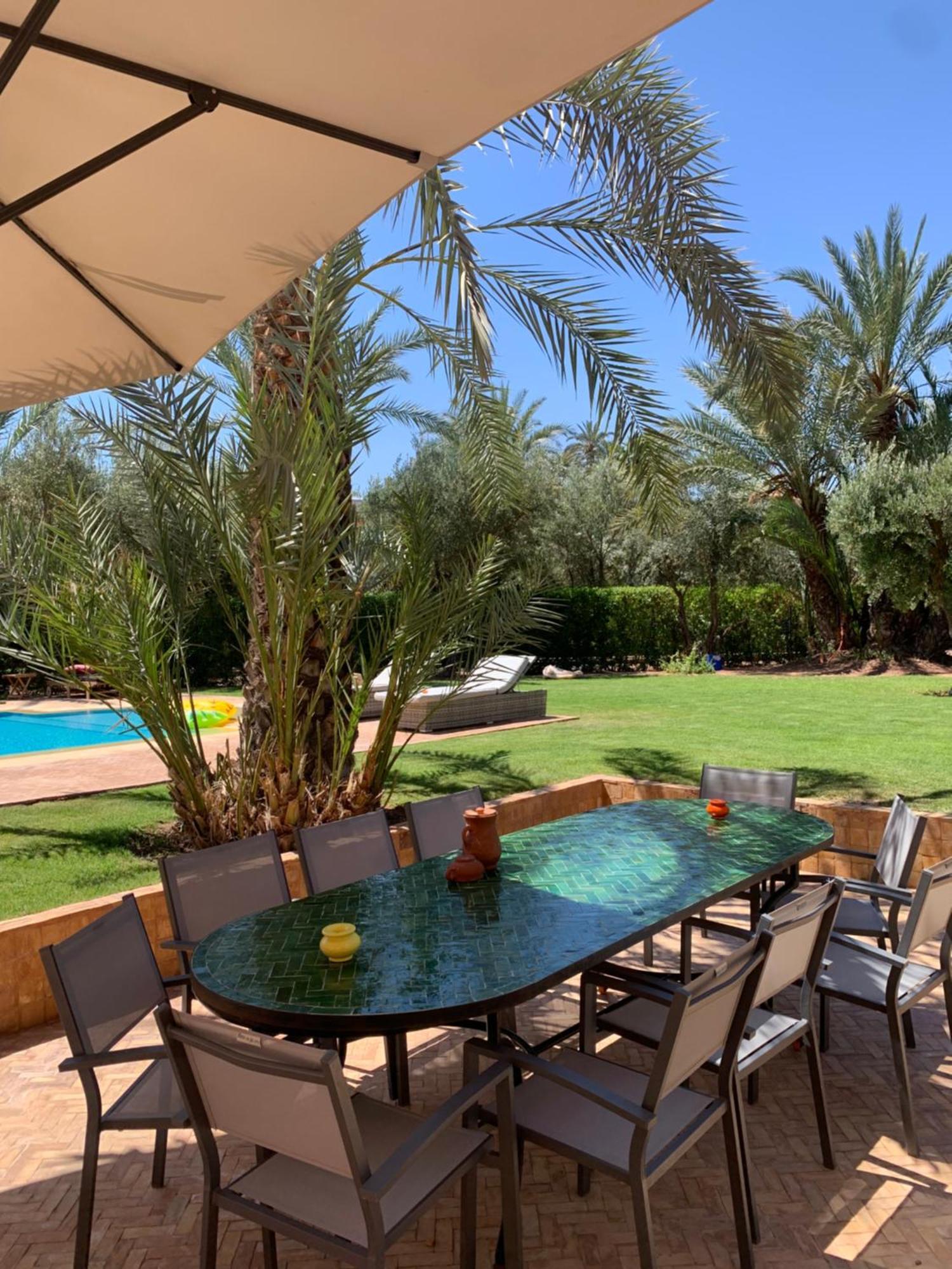 Villa Avec Piscine Privatisee A La Palmeraie Marrakesch Exterior foto