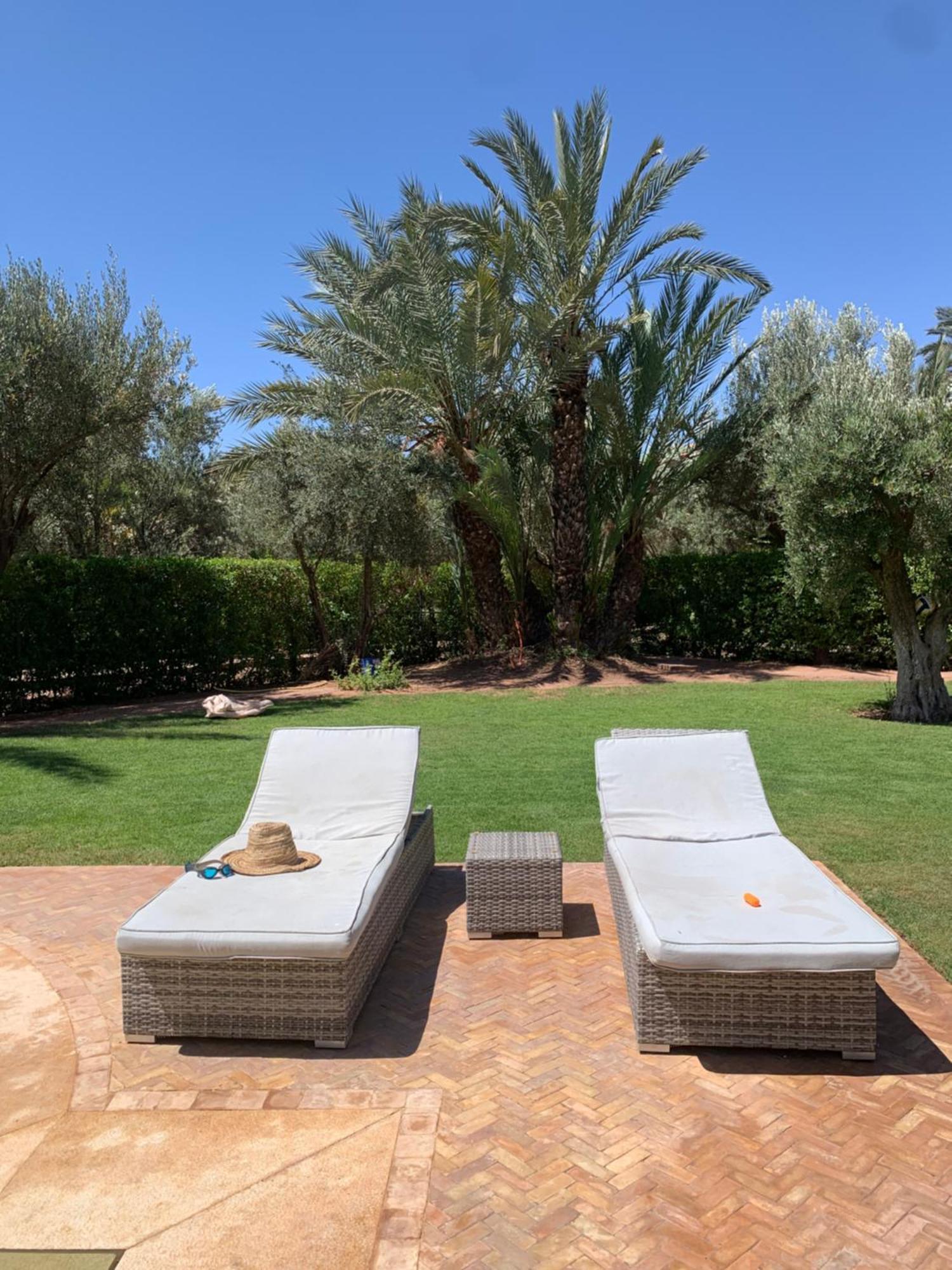 Villa Avec Piscine Privatisee A La Palmeraie Marrakesch Exterior foto