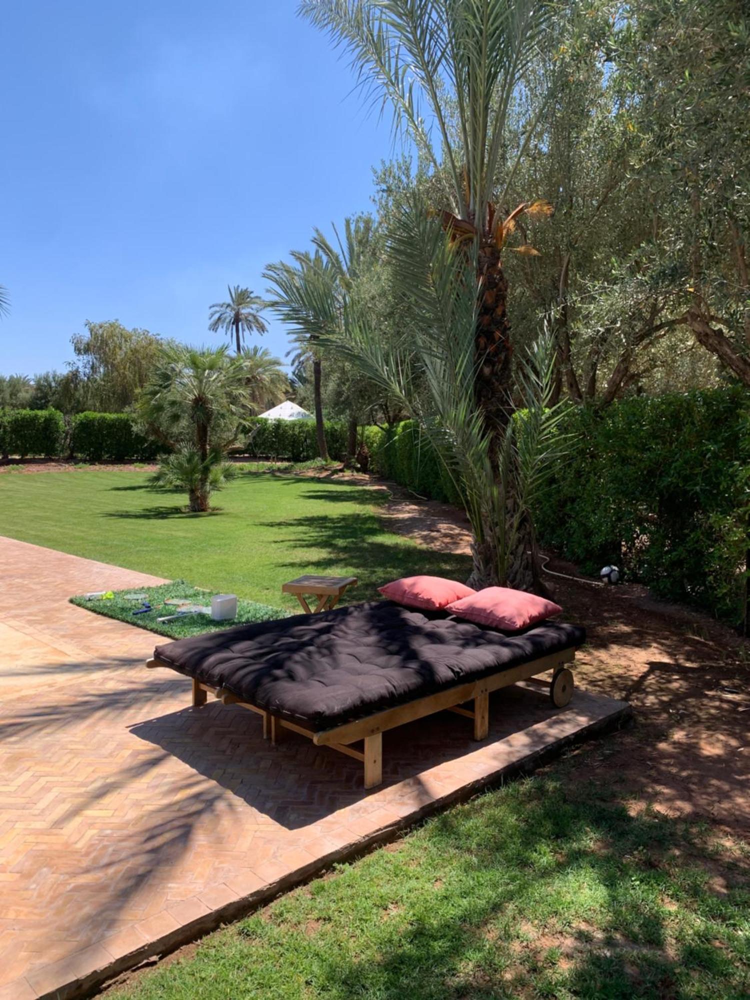 Villa Avec Piscine Privatisee A La Palmeraie Marrakesch Exterior foto