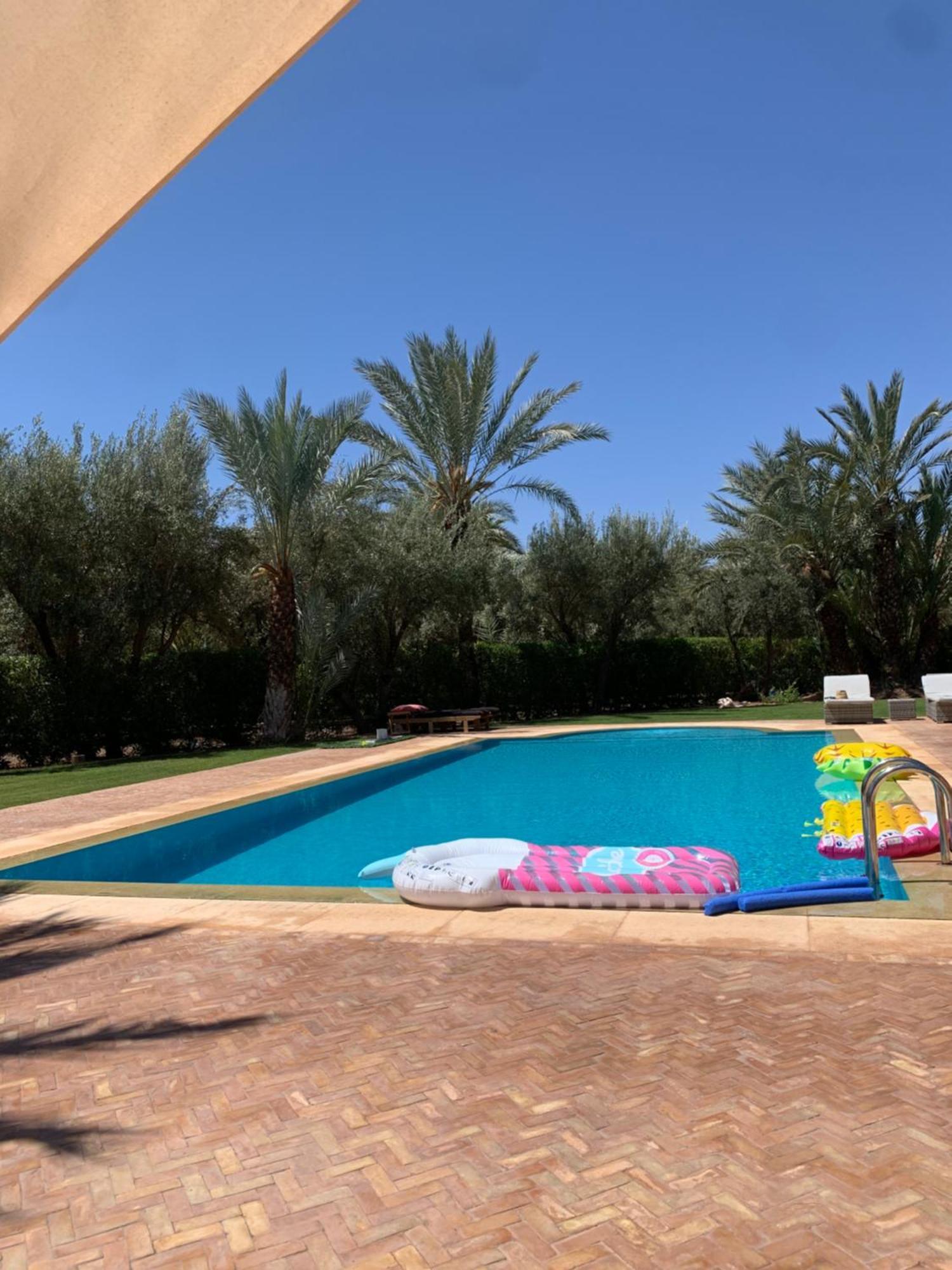 Villa Avec Piscine Privatisee A La Palmeraie Marrakesch Exterior foto