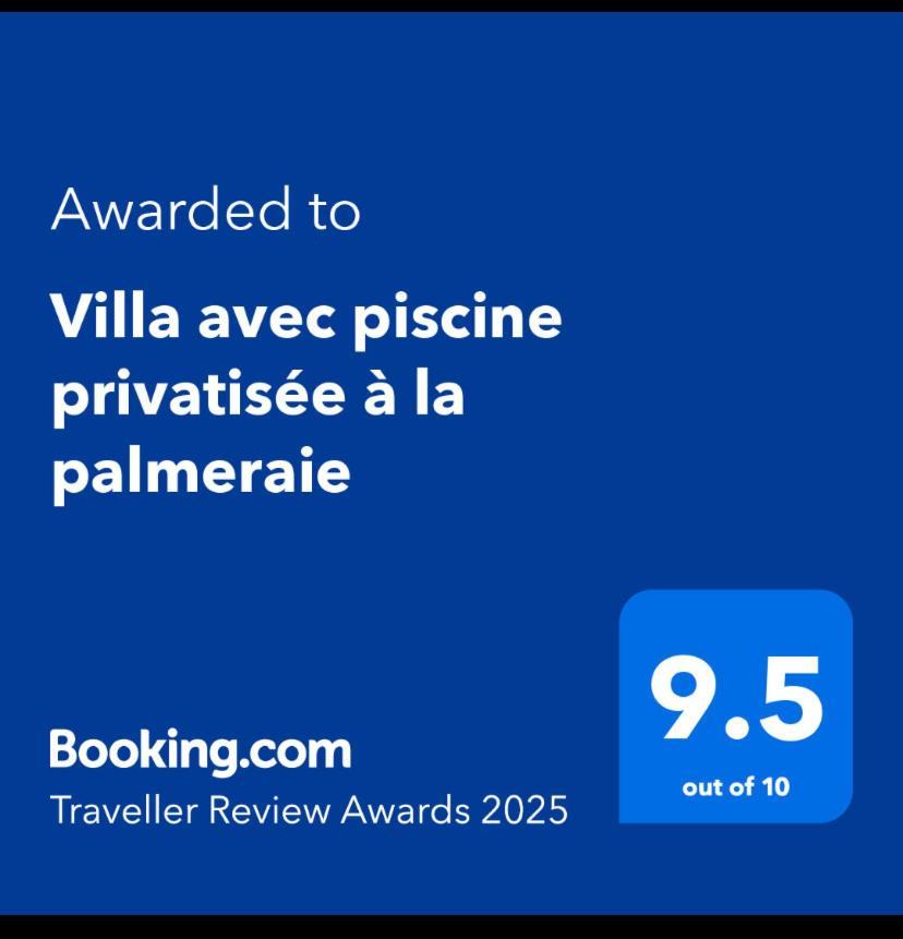 Villa Avec Piscine Privatisee A La Palmeraie Marrakesch Exterior foto
